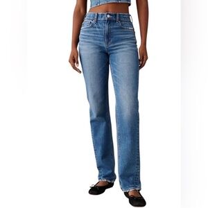 American Eagle Outfitters Light Blue Straight Jeans